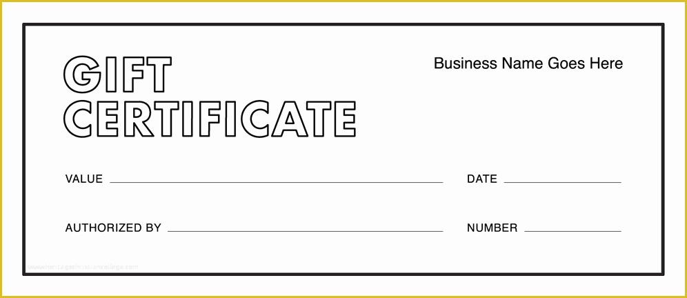 Gift Certificate Template Free Of Gift Certificate Templates Download Free Gift