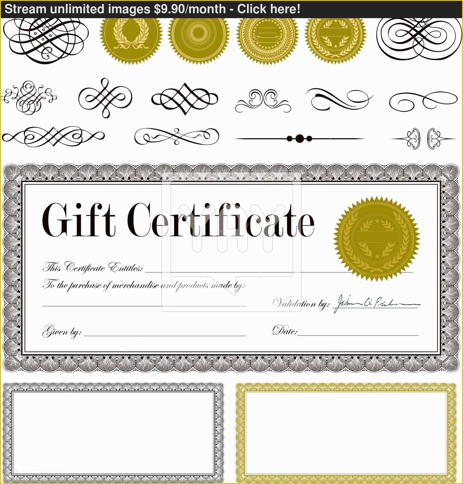 Gift Certificate Template Free Of Restaurant Gift Certificate Template Free