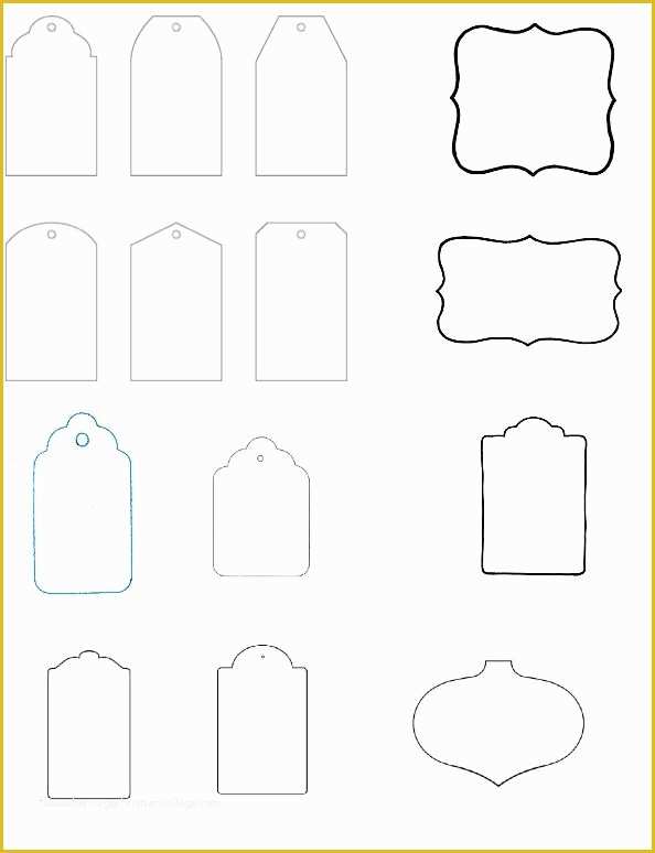 Gift Tag Template Free Of Blank T Tag Templates the Art Of Ting