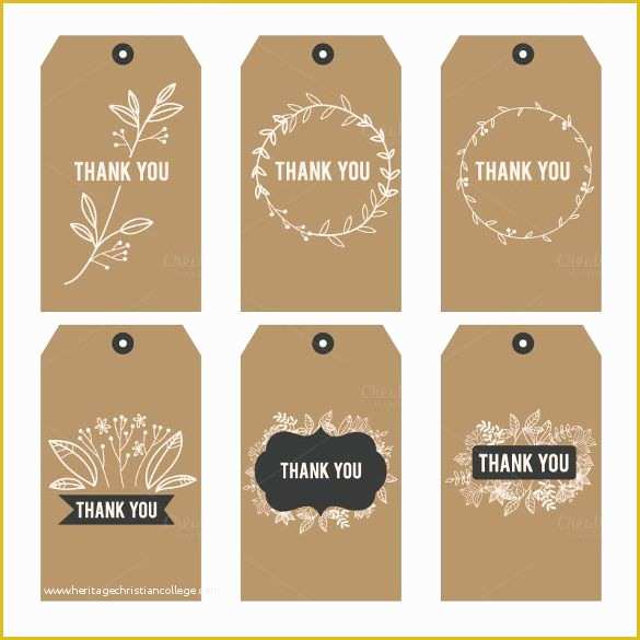Gift Tag Template Free Of Free Printable Thank You Stickers