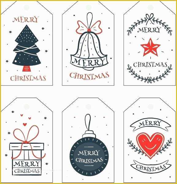 Gift Tag Template Free Of Merry Christmas Tags Template