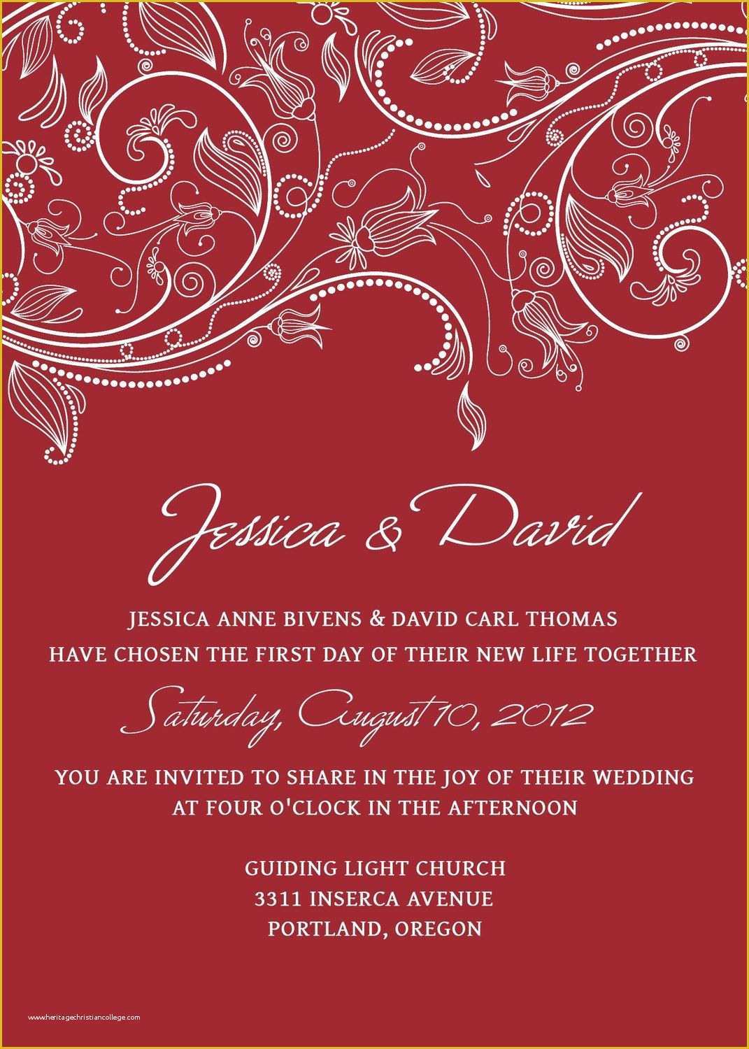 Gimp Templates Free Of Wedding Invitation Templates Psd Shop Red Crimson