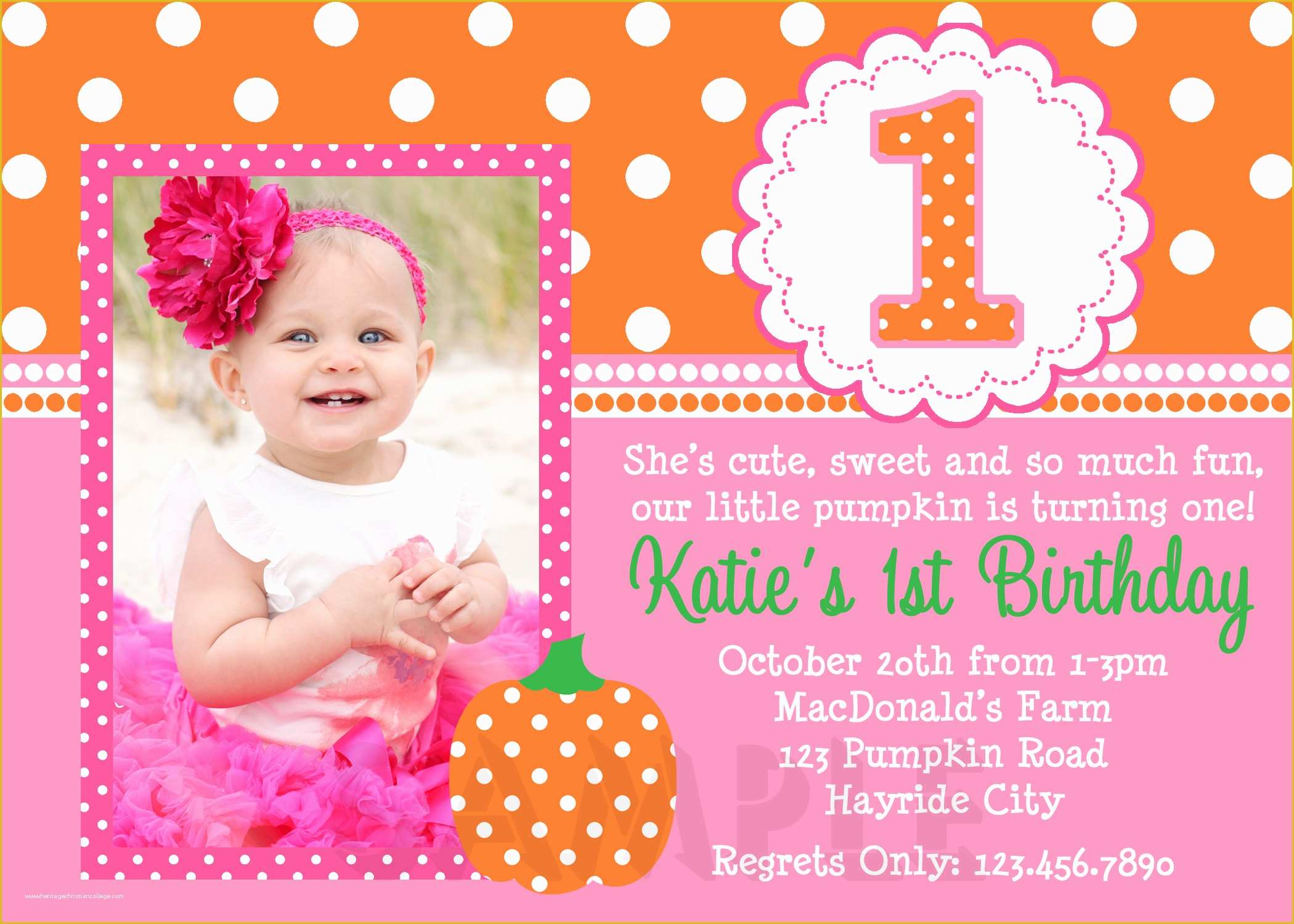 Girl Birthday Invitations Templates Free Of Free Printable 1st Birthday Invitations for Girls Template