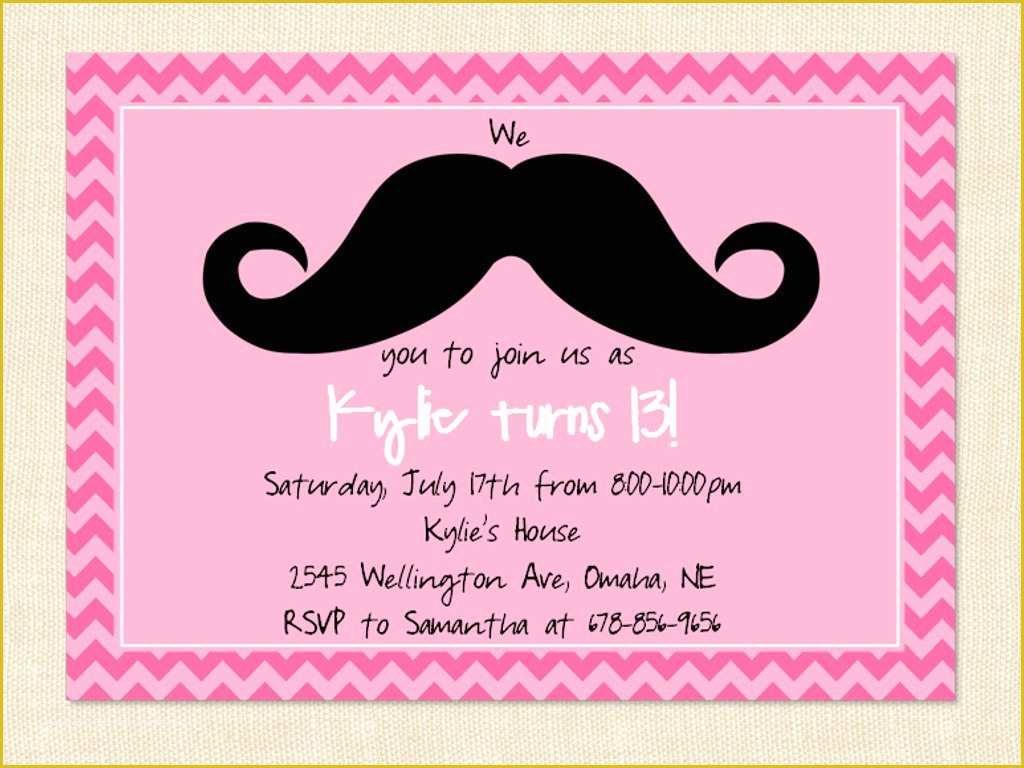 Girl Birthday Invitations Templates Free Of Teenage Birthday Invitations
