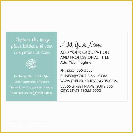 Girly Business Cards Templates Free Of Girly Template Instructions Business Card