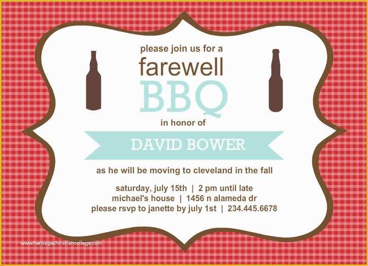 Going Away Flyer Template Free Of Going Away Invitations Template