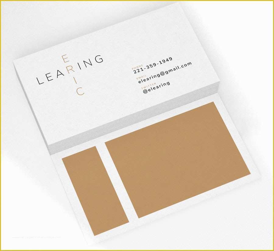 Gold Business Card Template Free Of 5 Free Modern Business Card Templates why Business Cards