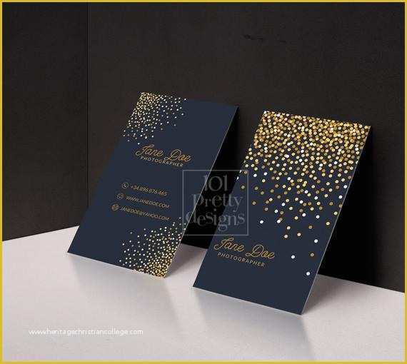 Gold Business Card Template Free Of Gold Glitter Business Card Template Gold Printable Business