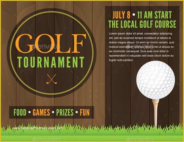 43 Golf tournament Flyer Template Download Free