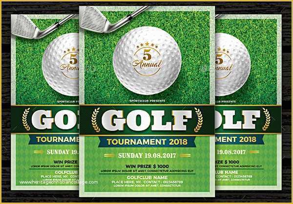 Golf tournament Invitation Template Free Of 39 event Invitations Designs & Templates Psd Ai