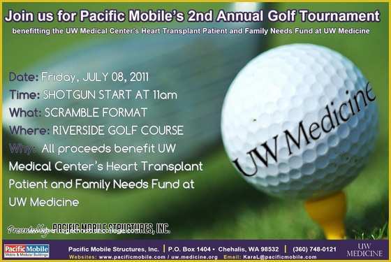 Golf tournament Invitation Template Free Of Pacific Mobile S 2nd Annual Golf tournament Line