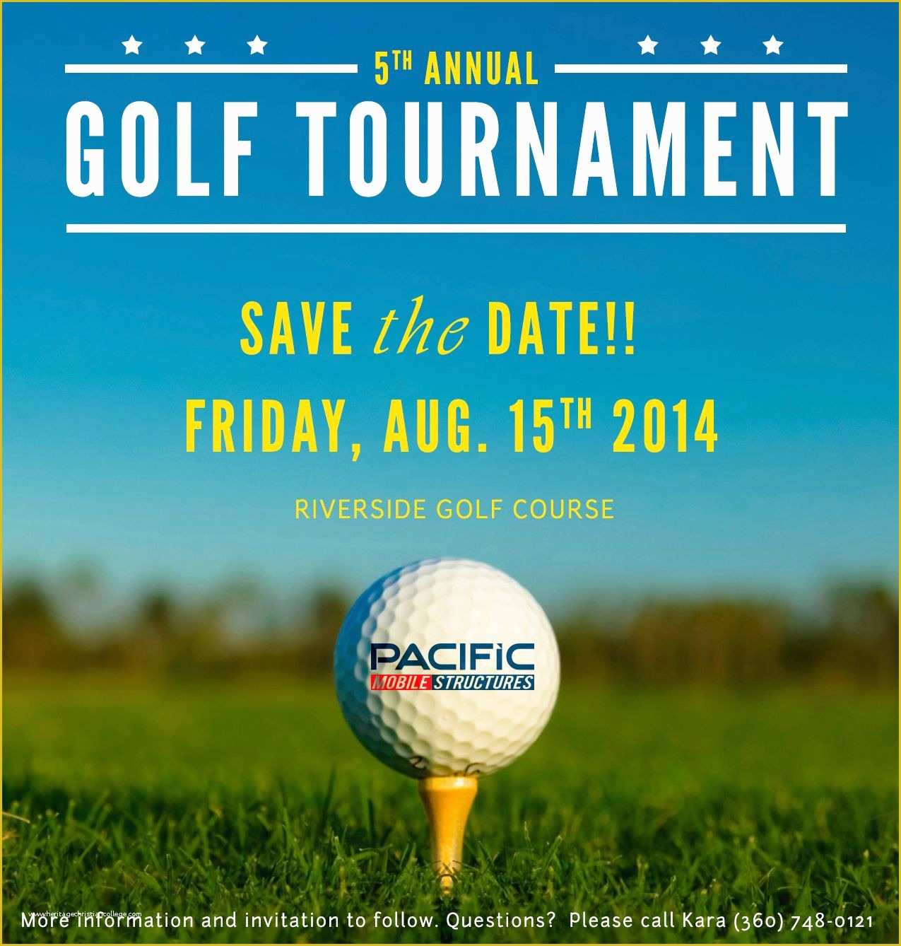Golf tournament Invitation Template Free Of Save the Date Pmsi Golf tournament 2014