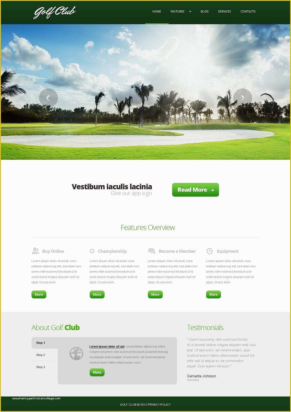 Golf Website Template Free Of Golf Responsive Joomla Template Web Design Templates