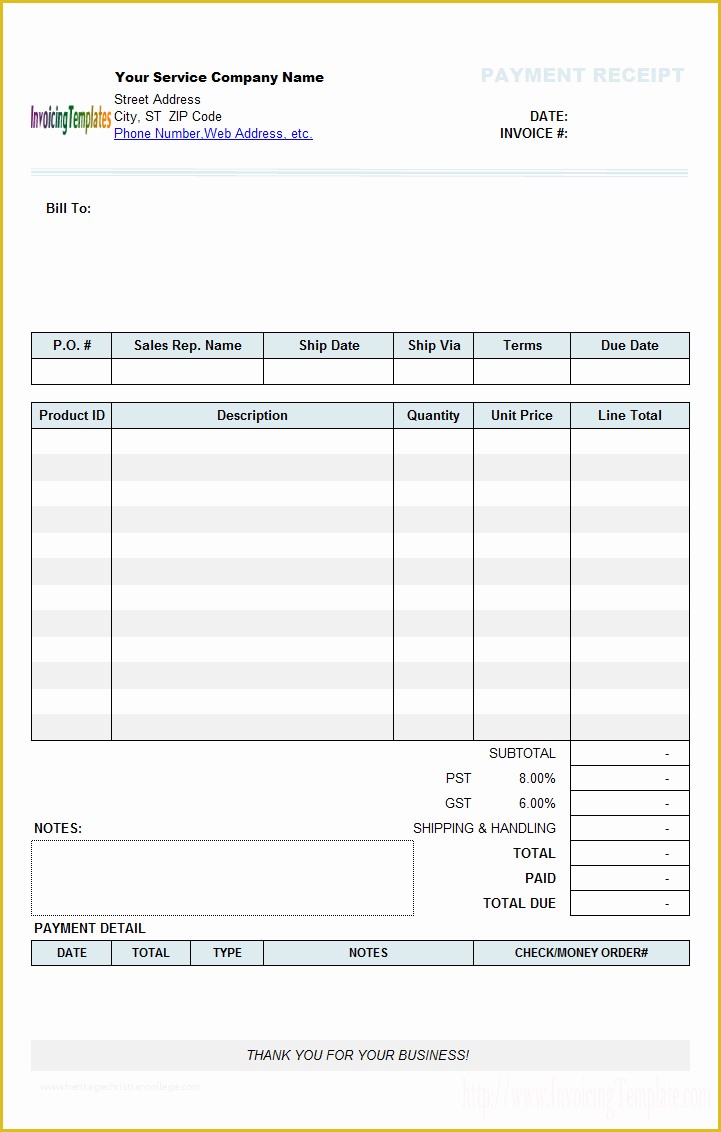 Google forms Free Templates Of Free Template Receipt form Google Search