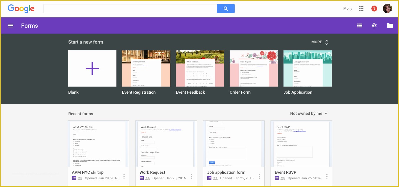 Google forms Free Templates Of G Suite Updates Blog New Google forms now the Default