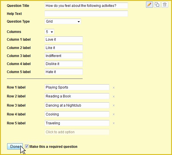 Google forms Free Templates Of Google forms Templates