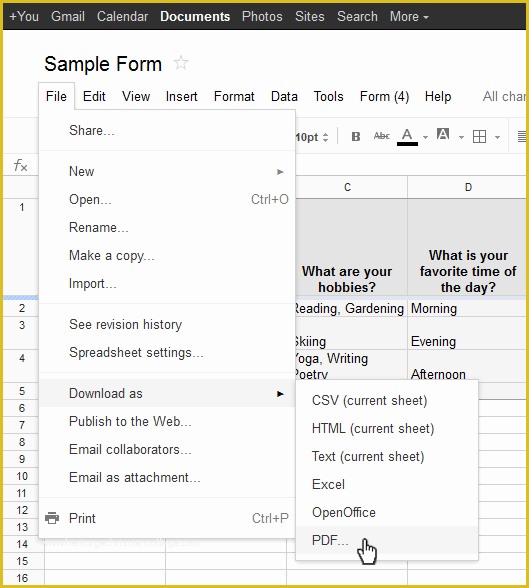 Google forms Free Templates Of Google forms Templates