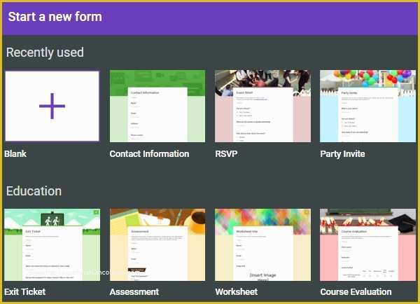 Google forms Free Templates Of Google forms Templates