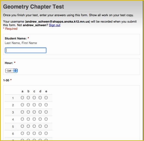 Google forms Free Templates Of Mrschwen Google forms Template Overview