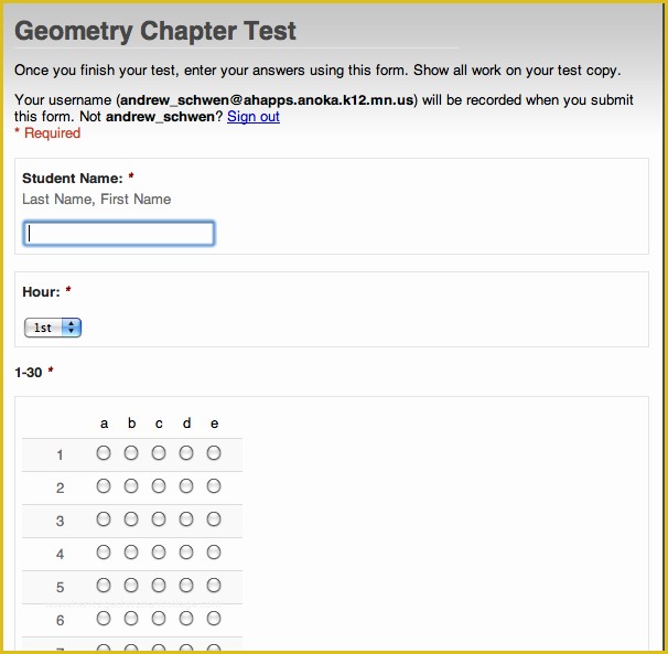 Google forms Free Templates Of Mrschwen Google forms Template Overview