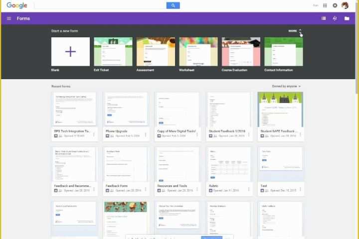 Google forms Free Templates Of Templates In Google forms