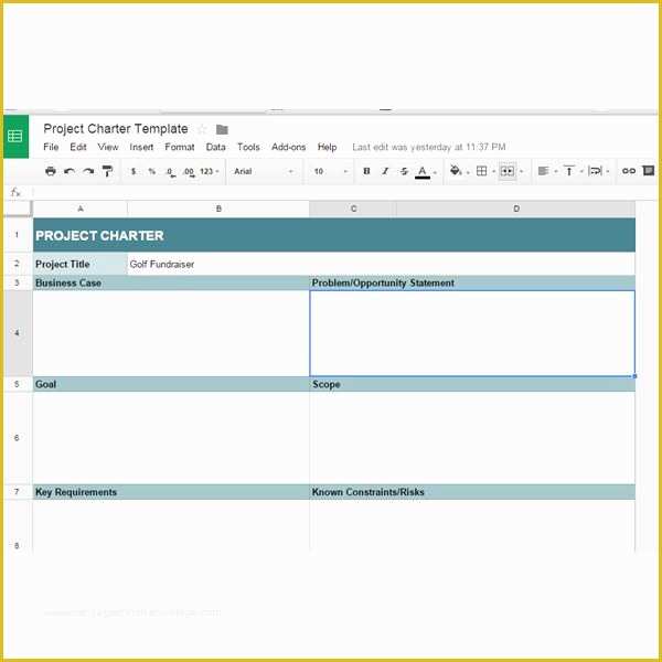 Google forms Templates Free Of 10 Great Google Docs Project Management Templates