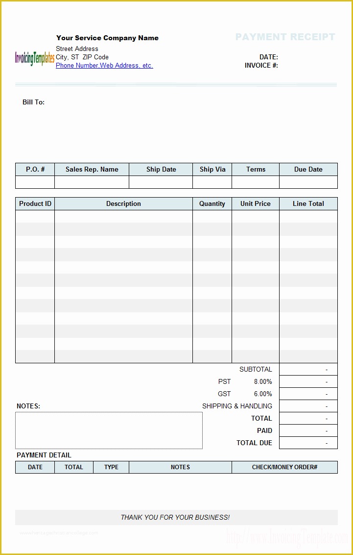 Google forms Templates Free Of Free Template Receipt form Google Search