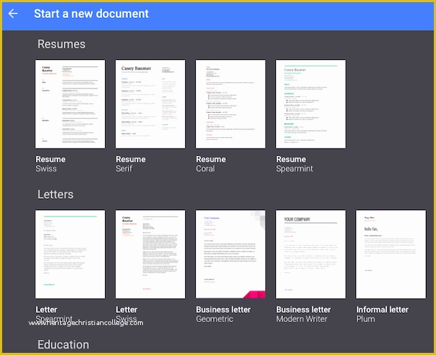 Google forms Templates Free Of Google Docs Templates