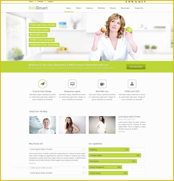 Google Web Templates Free Of 27 Google Website themes & Templates