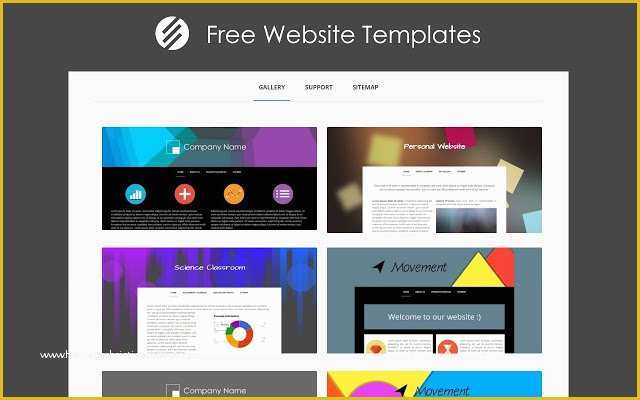 Google Web Templates Free Of Free Website Templates Chrome Web Store