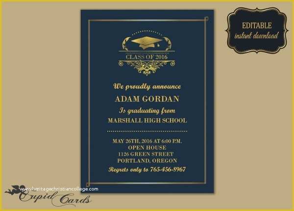 Graduation Dinner Invitation Template Free Of 8 Dinner Invitation Card Templates Psd Ai Vector Eps