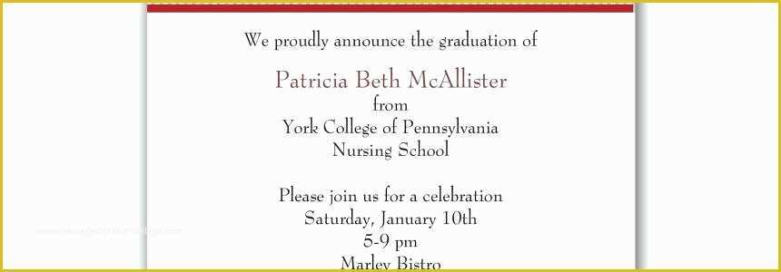 Graduation Dinner Invitation Template Free Of College Graduation Party Invitations New Invitation