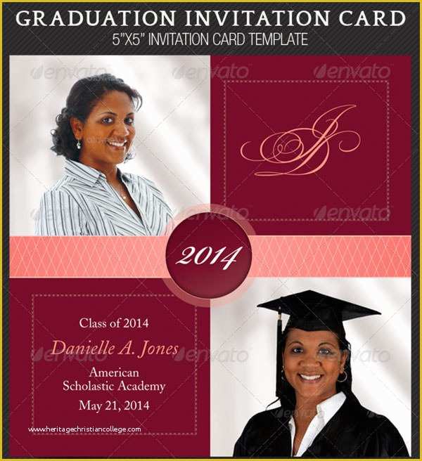Graduation Invitation Card Template Free Download Of 7 Graduation Invitation Templates