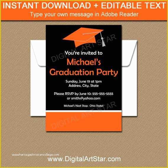 Graduation Invitation Card Template Free Download Of Graduation Party Invitation Template Graduation
