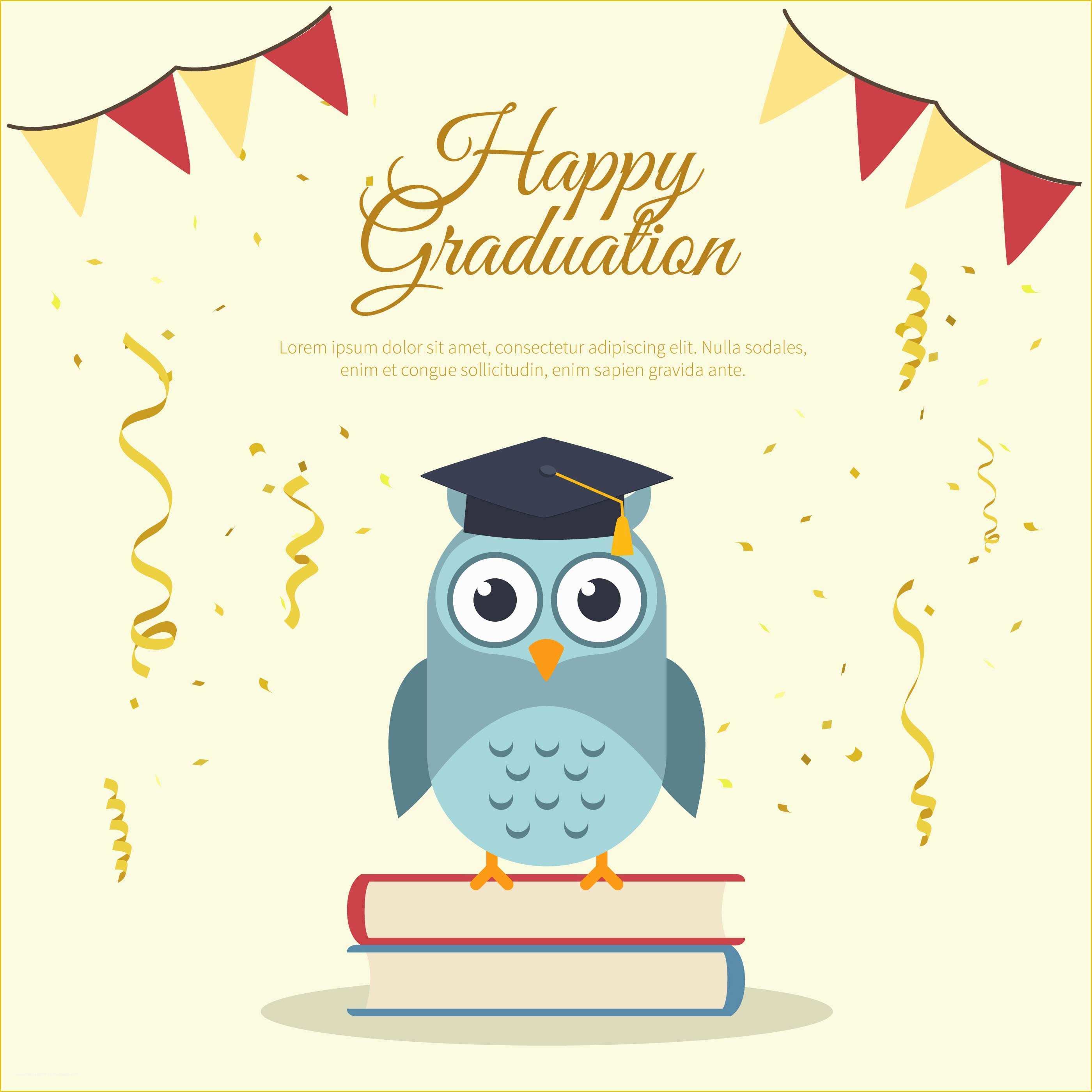 Graduation Invitation Card Template Free Download Of Happy Graduation Card Template Download Free Vector Art