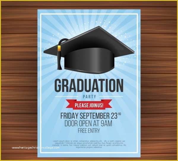 Graduation Invitation Templates Free Download Of 23 Graduation Invitation Templates Free Premium Psd