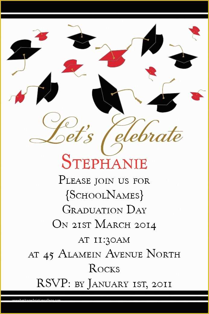Graduation Invitation Templates Free Download Of Thank You Letter Sample Dinner Party Piqqus