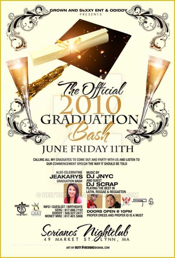 Graduation Party Flyer Template Free Of 22 Graduation Flyers Psd Ai Eps format Download