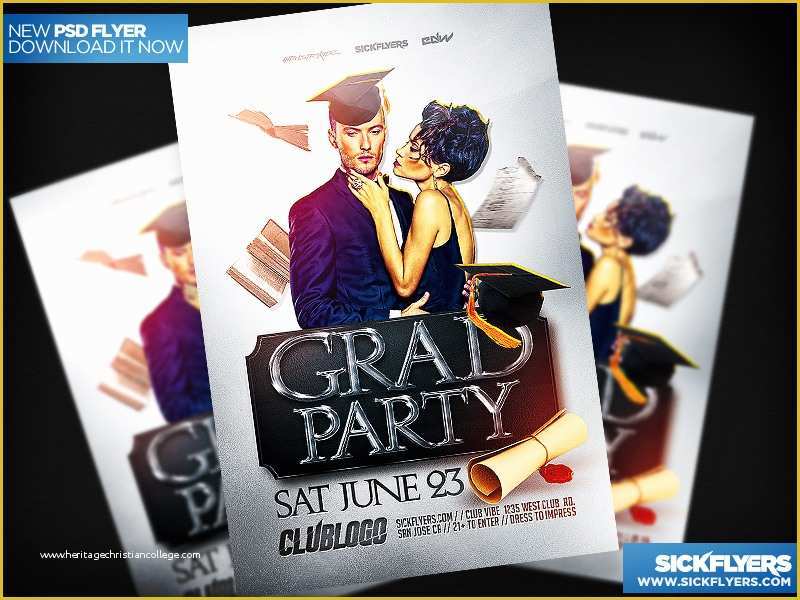 Graduation Party Flyer Template Free Of Graduation Party Flyer Template by Industrykidz Dribbble