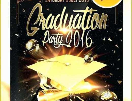 Graduation Party Flyer Template Free Of Print Download Send Line for Free Graduation Grad Grads