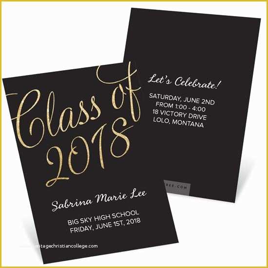 Graduation Party Invitation Postcard Templates Free Of Grad Miniannounce Simple Graduation Party Invitation