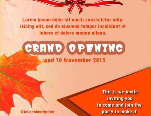 Grand Opening Flyer Template Free Of 20 Grand Opening Flyer Templates Free Demplates