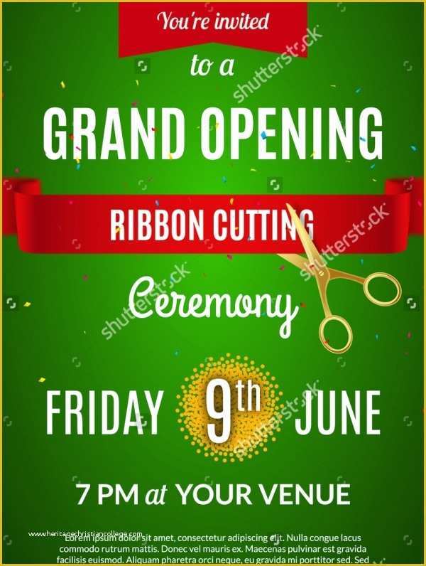 Grand Opening Flyer Template Free Of 30 Grand Opening Flyers Psd Vector Eps Jpg Download