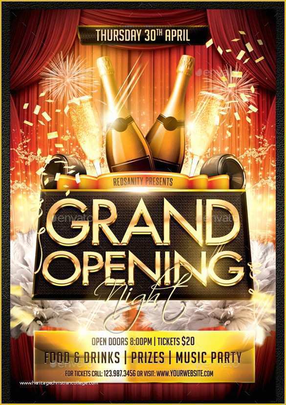 Grand Opening Flyer Template Free Of 41 Grand Opening Flyer Template Free Psd Ai Vector