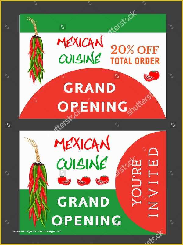 Grand Opening Flyer Template Free Of 7 Restaurant Opening Flyers Editable Psd Ai Vector