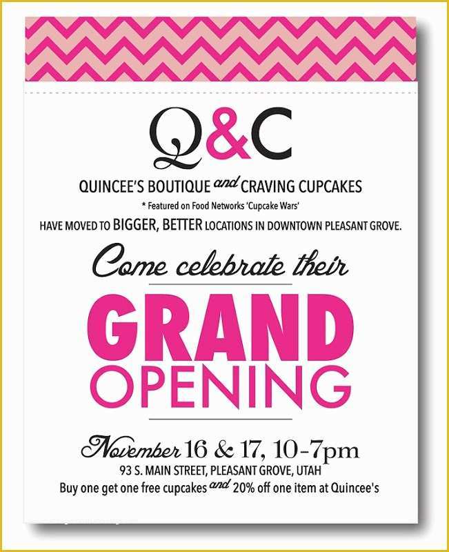 Grand Opening Flyer Template Free Of Grand Opening Flyer Grand Opening Flyer Template Sample