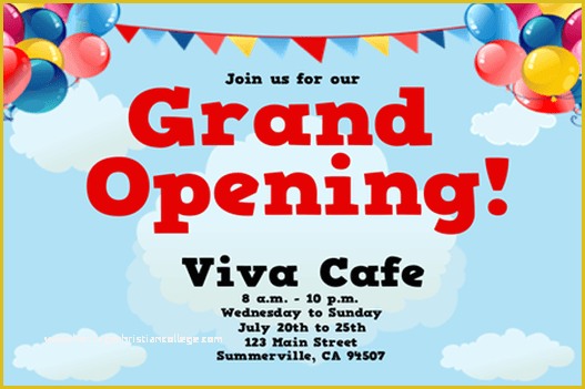 Grand Opening Flyer Template Free Of Grand Opening Flyer Templates Word Excel Samples