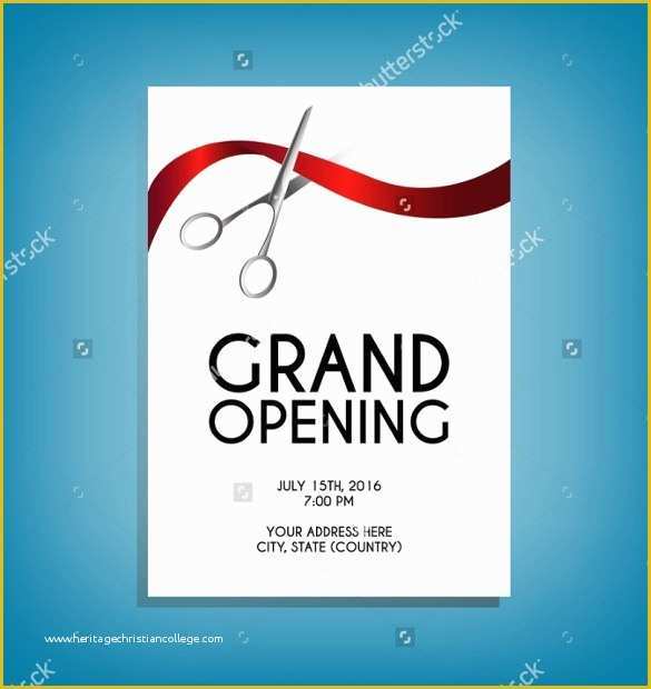 Grand Opening Invitation Template Free Of Grand Opening Flyer Templates Word Excel Samples