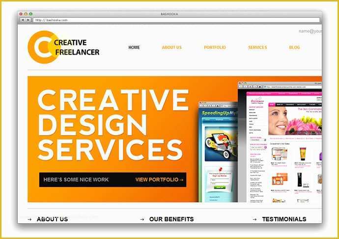 Graphic Design Portfolio Template Free Of 25 Free HTML Portfolio Website Templates