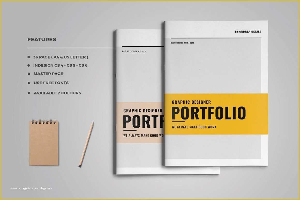 Graphic Design Portfolio Template Free Of Graphic Design Portfolio Brochure Templates Creative